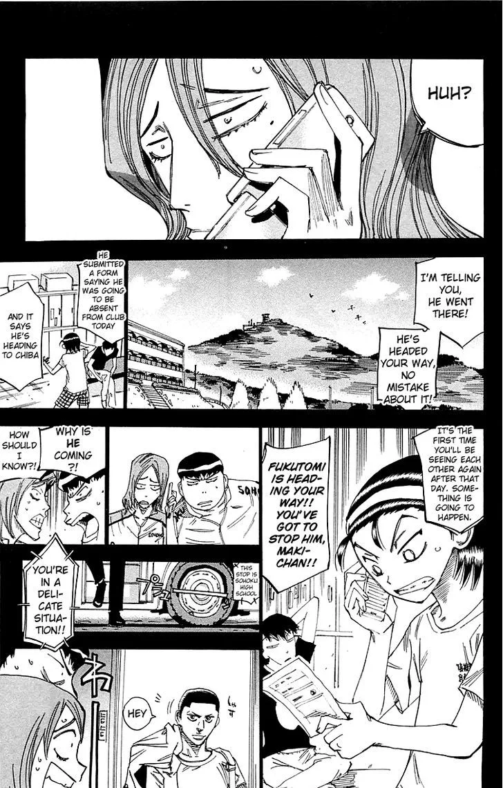 Yowamushi Pedal Chapter 149 page 14