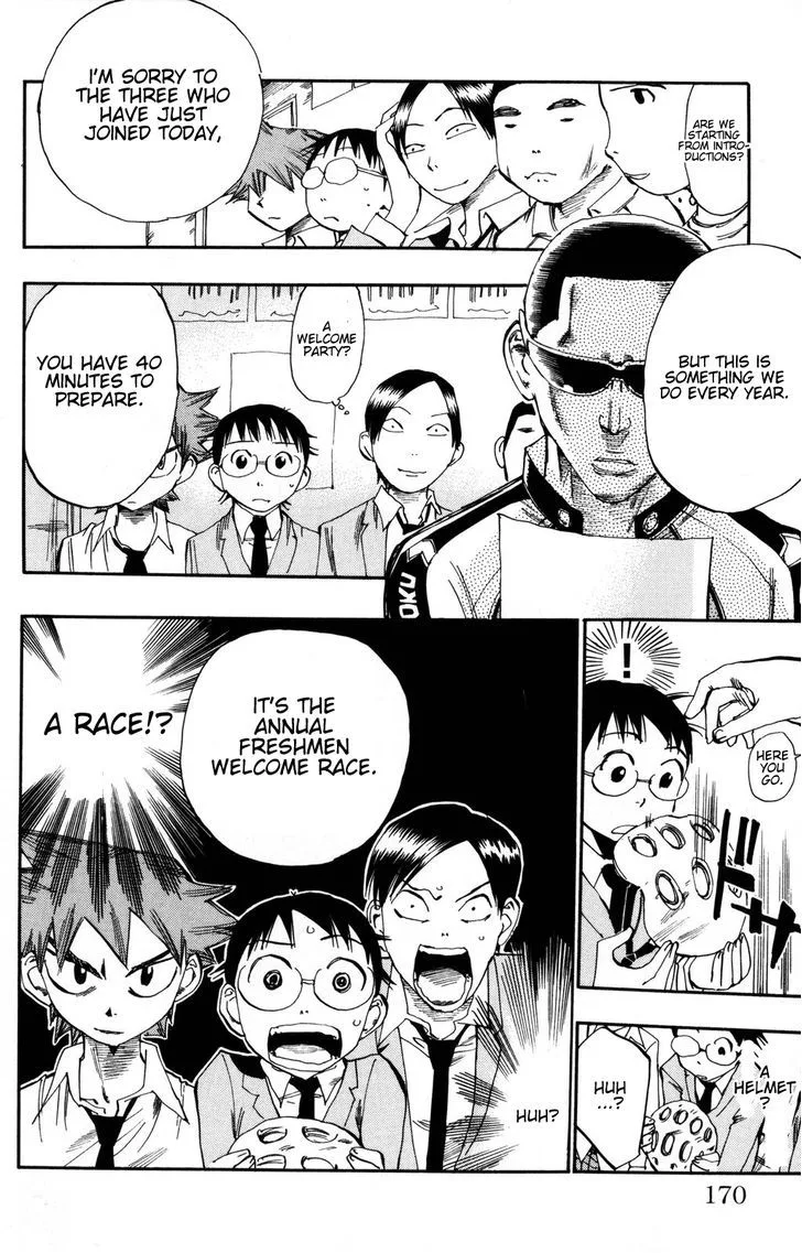 Yowamushi Pedal Chapter 15 page 18