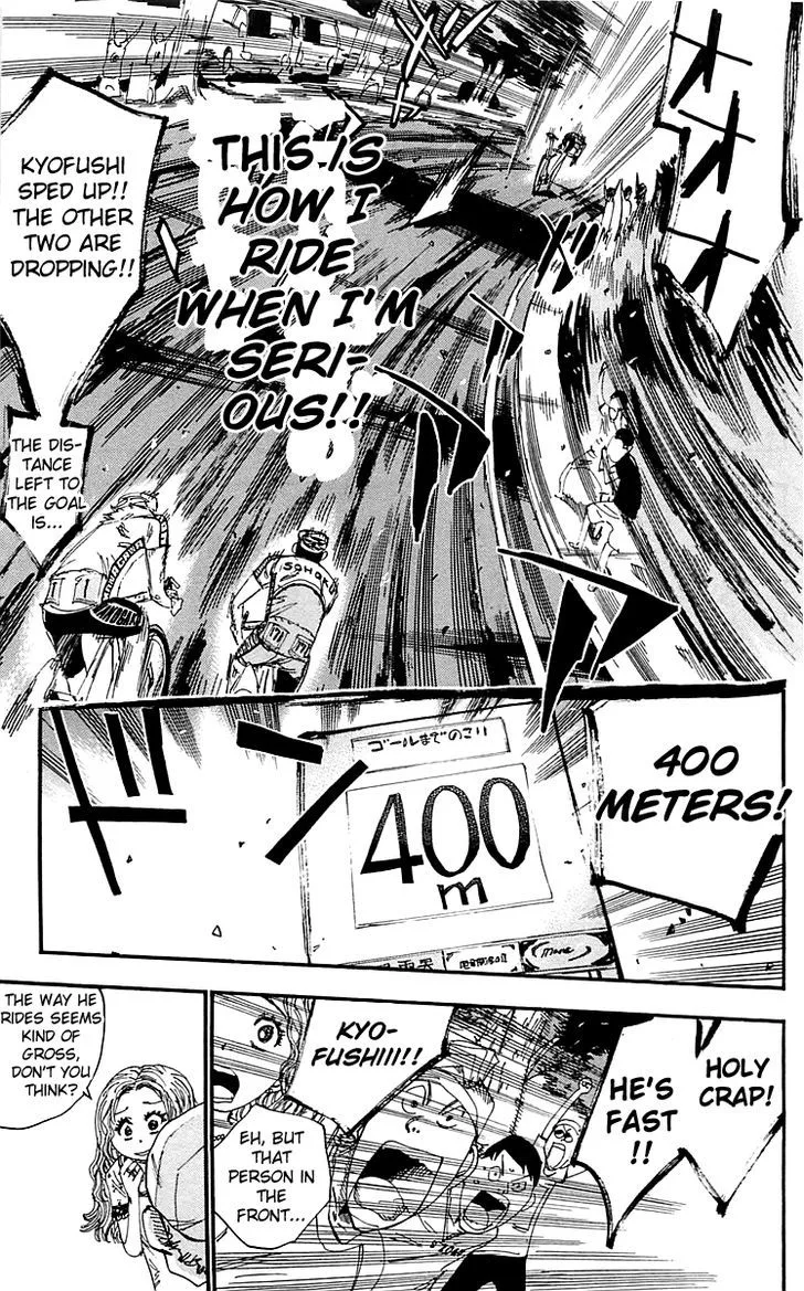 Yowamushi Pedal Chapter 150 page 11