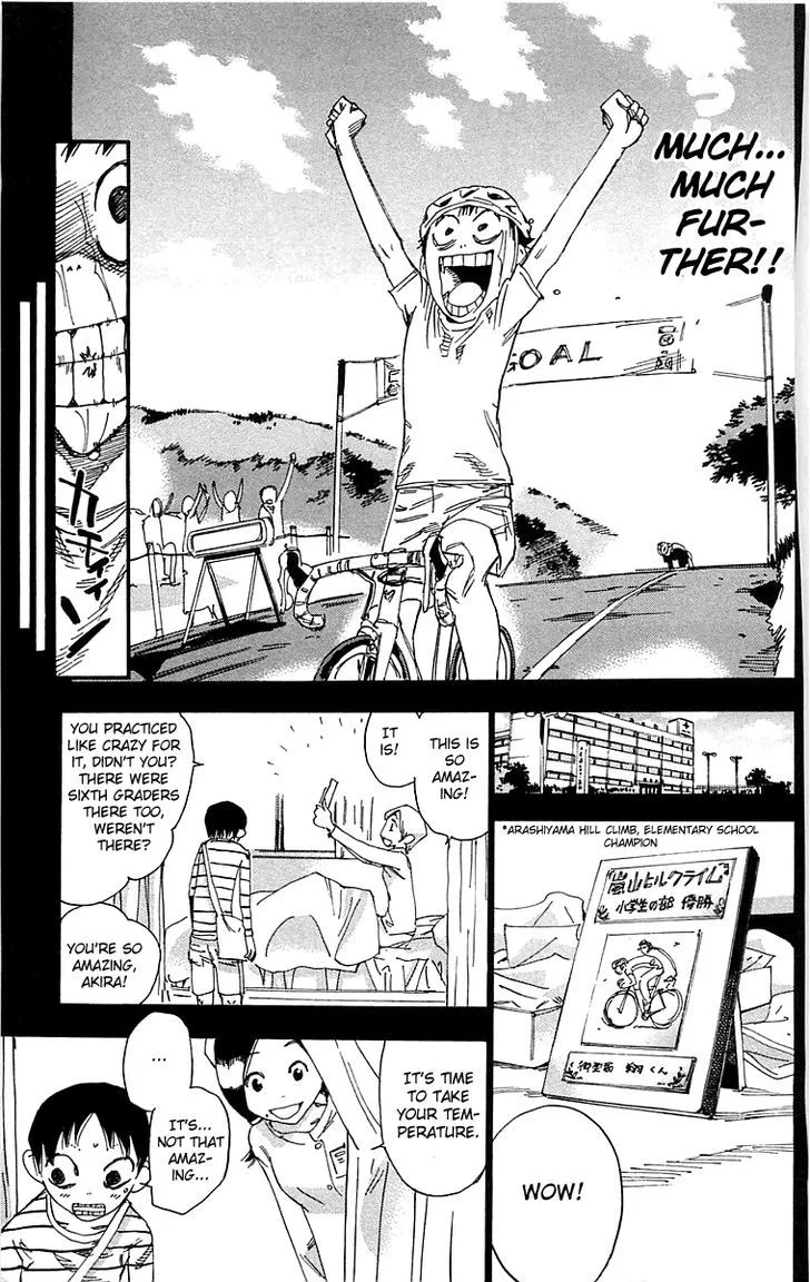 Yowamushi Pedal Chapter 152 page 17