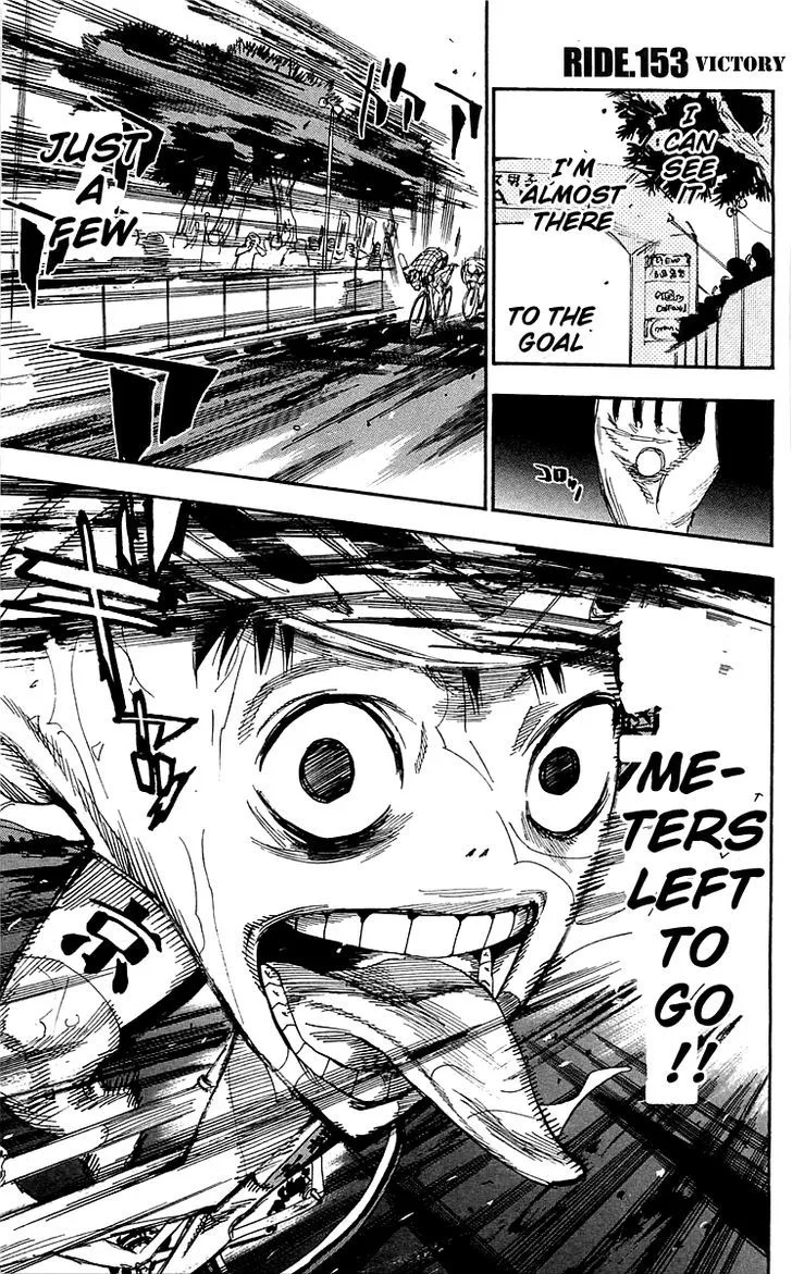 Yowamushi Pedal Chapter 153 page 1