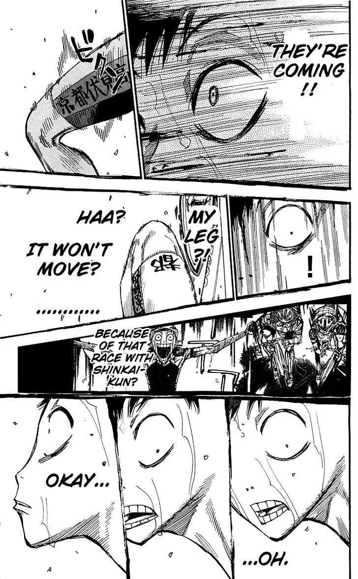 Yowamushi Pedal Chapter 153 page 8