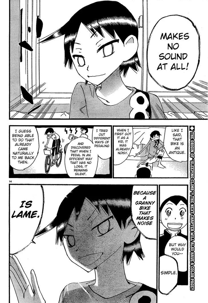 Yowamushi Pedal Chapter 154.1 page 16