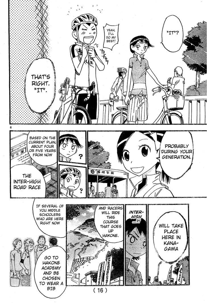 Yowamushi Pedal Chapter 154.3 page 8