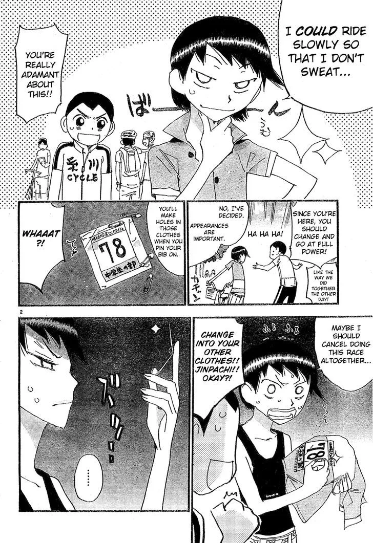 Yowamushi Pedal Chapter 154.3 page 4