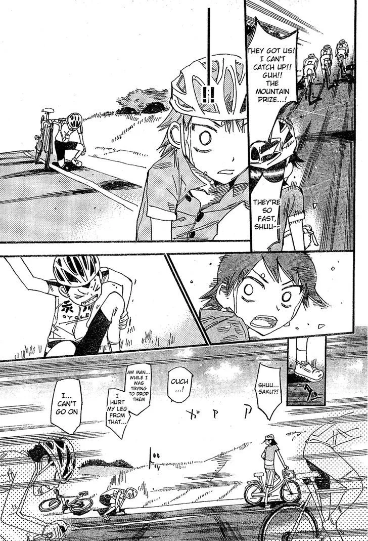 Yowamushi Pedal Chapter 154.3 page 16
