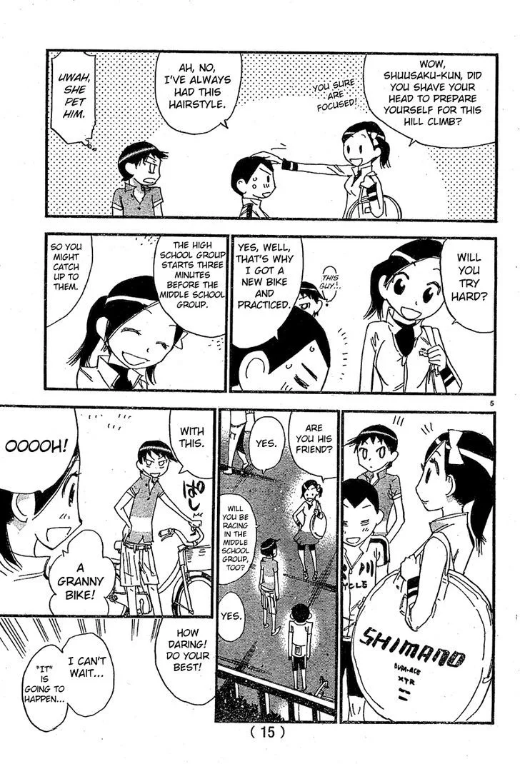 Yowamushi Pedal Chapter 154.3 page 7