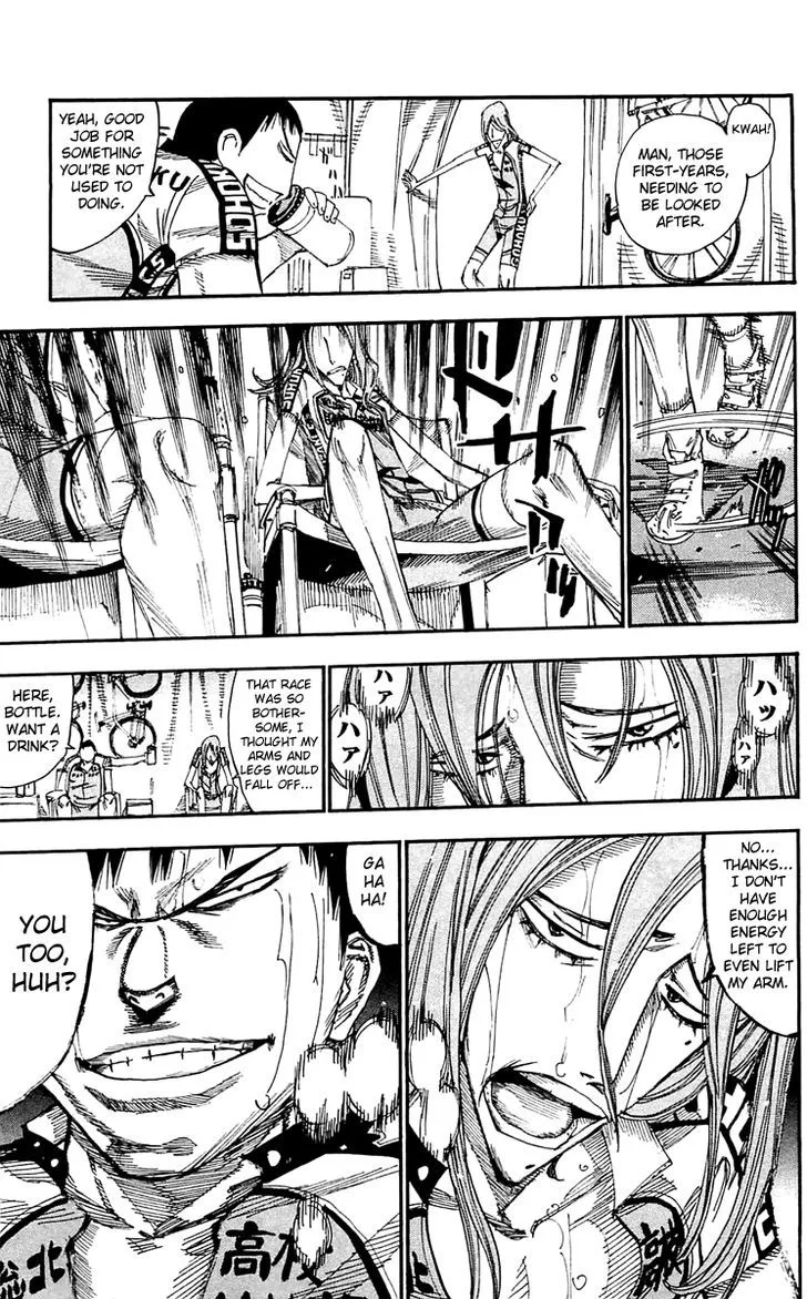 Yowamushi Pedal Chapter 155 page 17