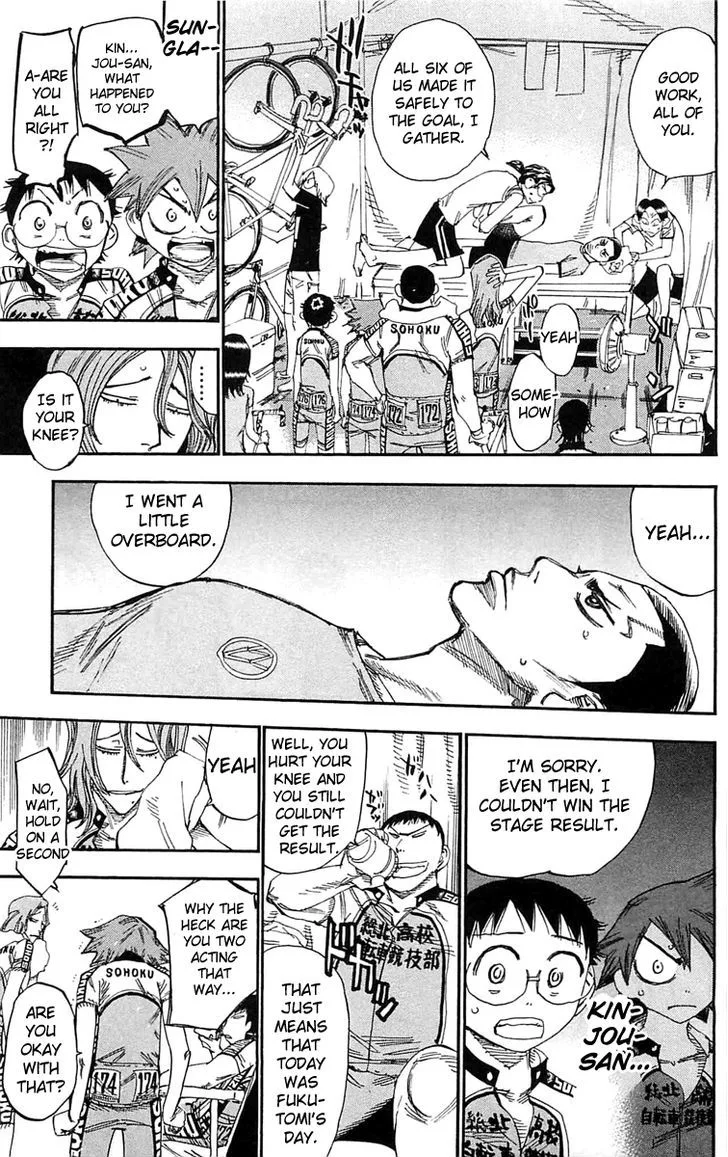Yowamushi Pedal Chapter 155 page 9