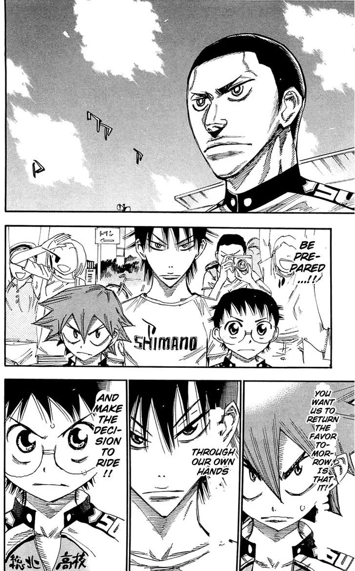 Yowamushi Pedal Chapter 155 page 16