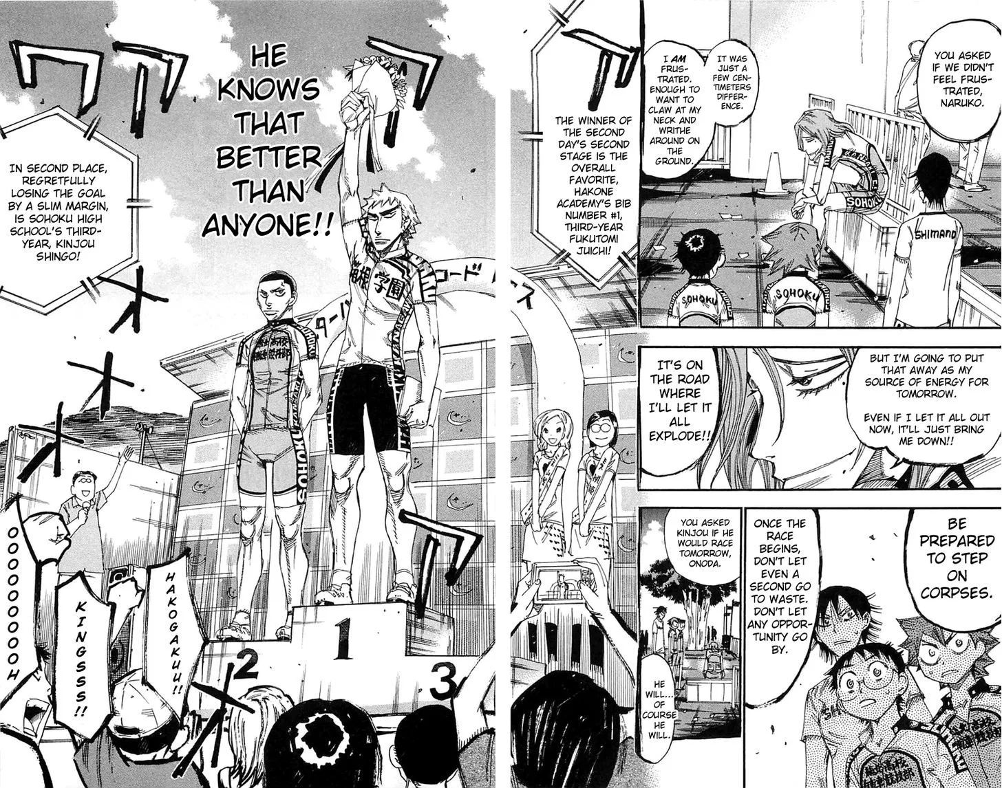 Yowamushi Pedal Chapter 155 page 15