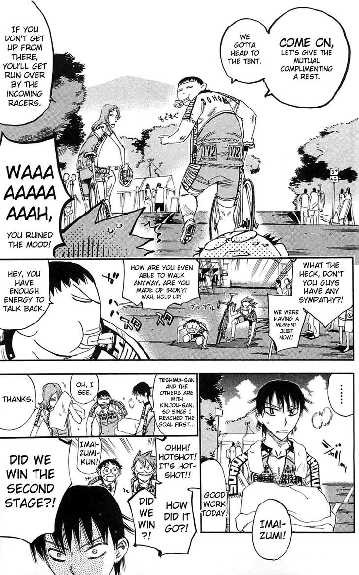 Yowamushi Pedal Chapter 155 page 5
