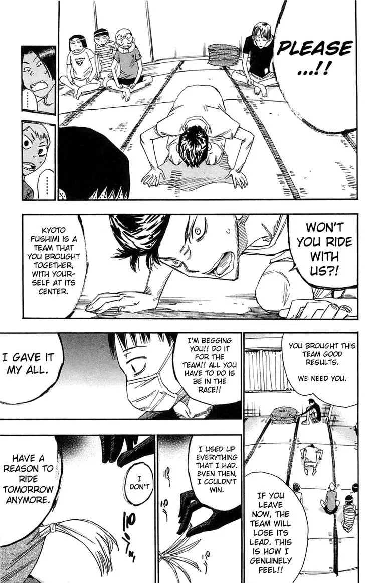 Yowamushi Pedal Chapter 156 page 4