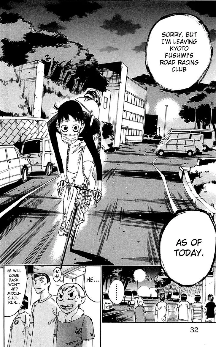 Yowamushi Pedal Chapter 156 page 5