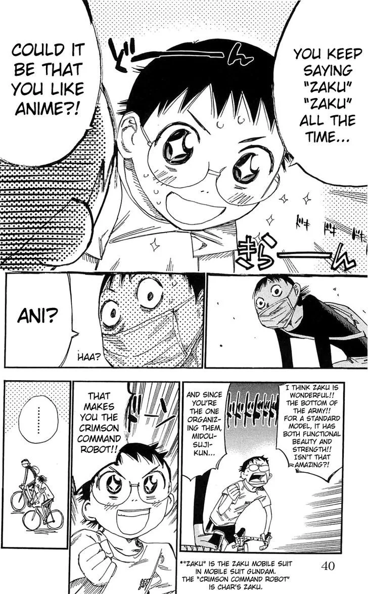 Yowamushi Pedal Chapter 156 page 12