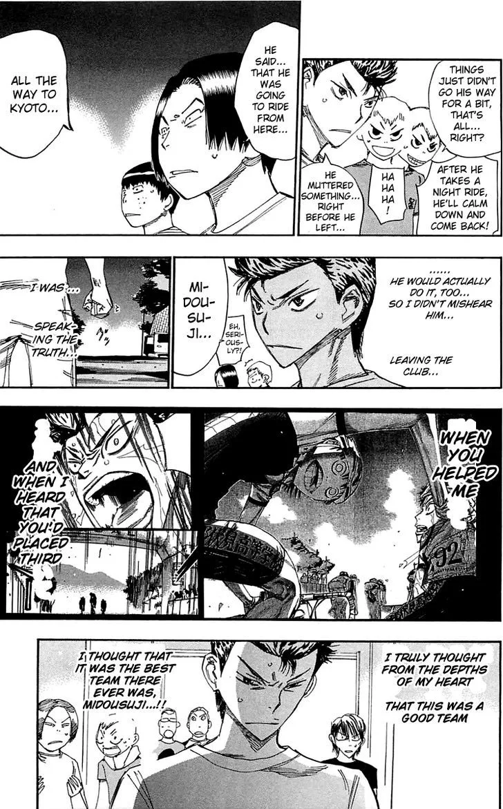 Yowamushi Pedal Chapter 156 page 6