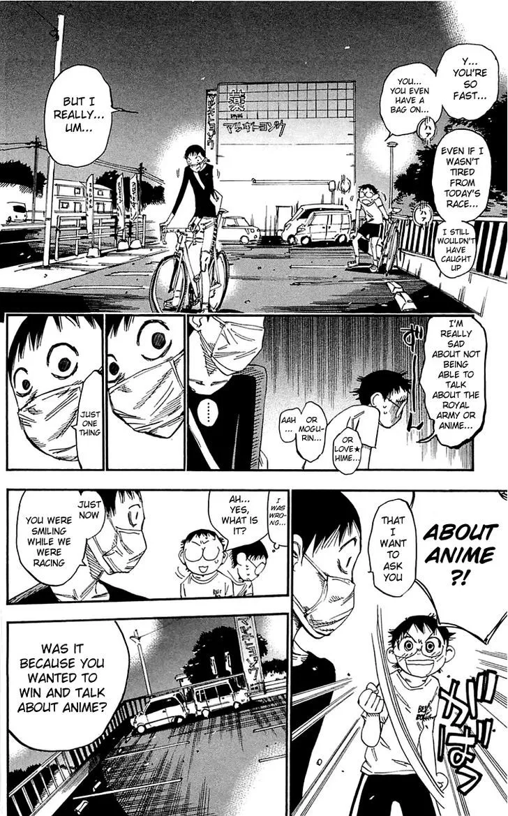 Yowamushi Pedal Chapter 157 page 14