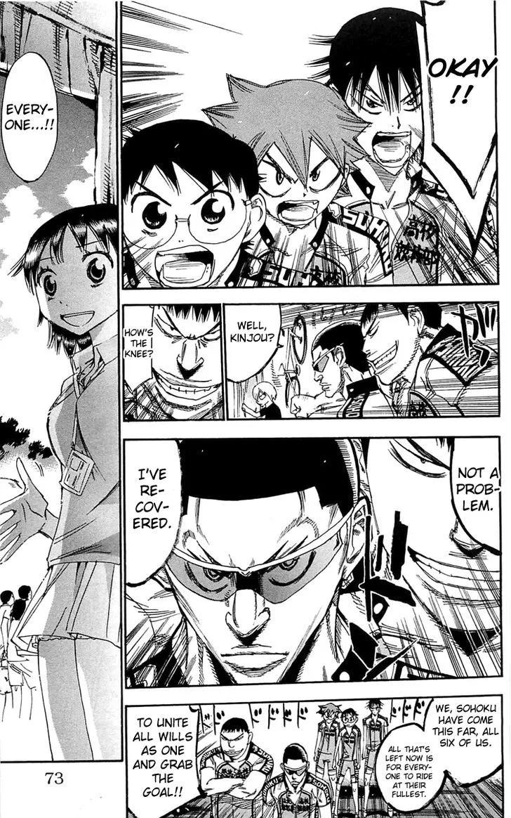 Yowamushi Pedal Chapter 158 page 4