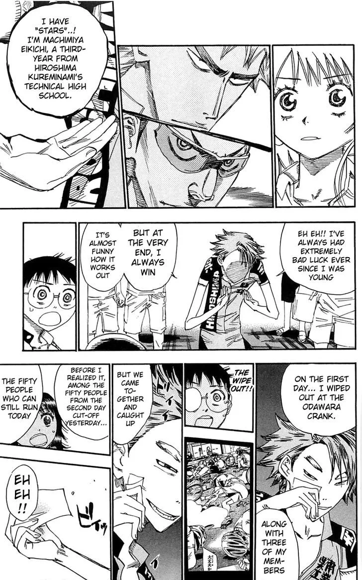 Yowamushi Pedal Chapter 158 page 16