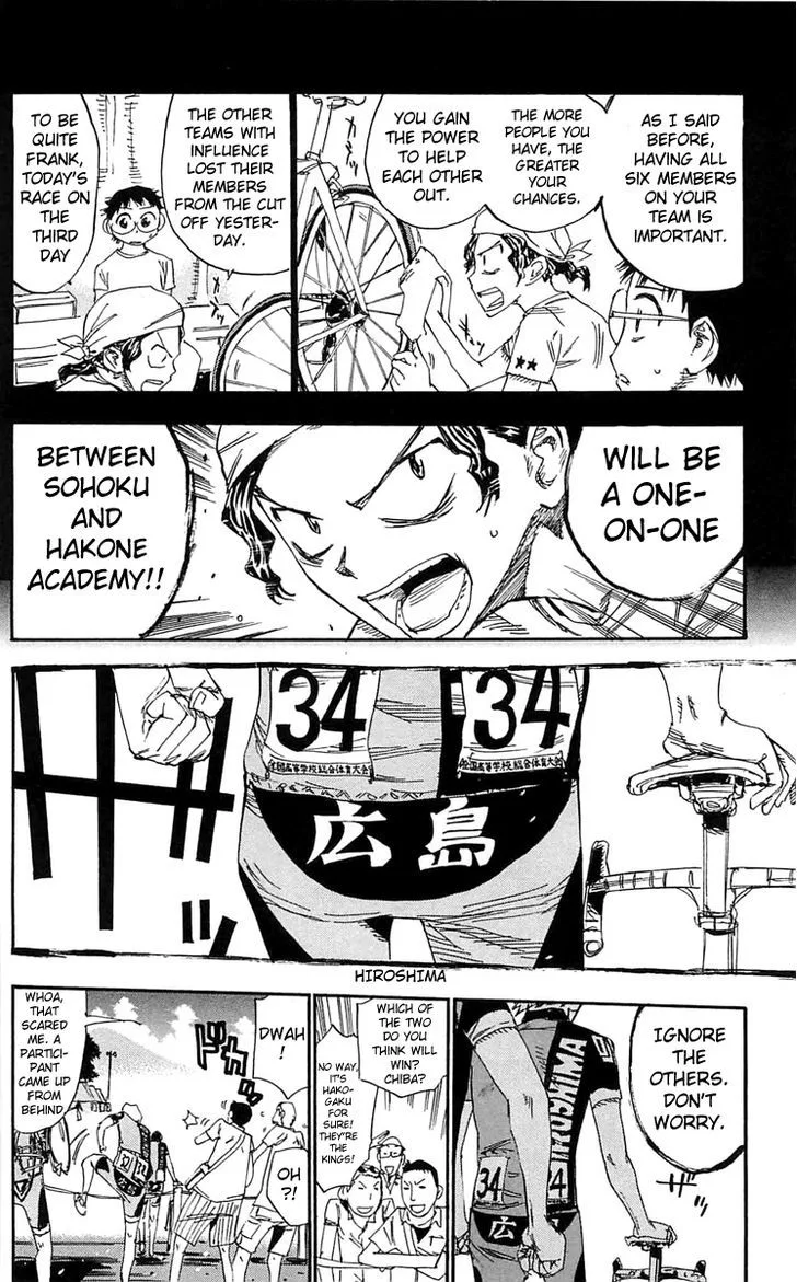 Yowamushi Pedal Chapter 158 page 9