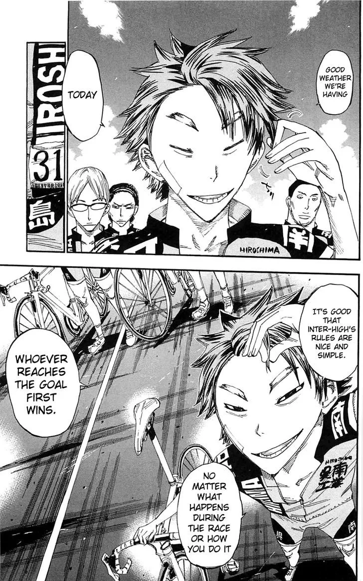 Yowamushi Pedal Chapter 158 page 10