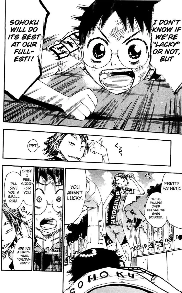 Yowamushi Pedal Chapter 159 page 14