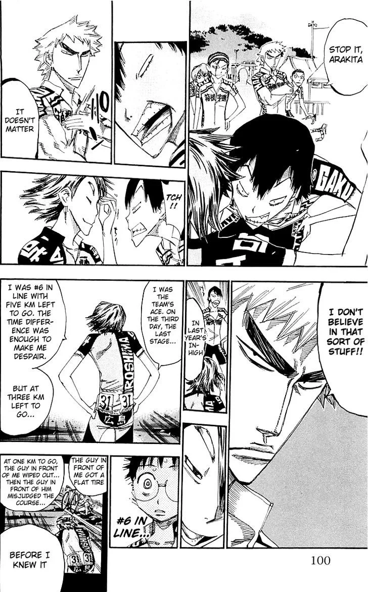 Yowamushi Pedal Chapter 159 page 10