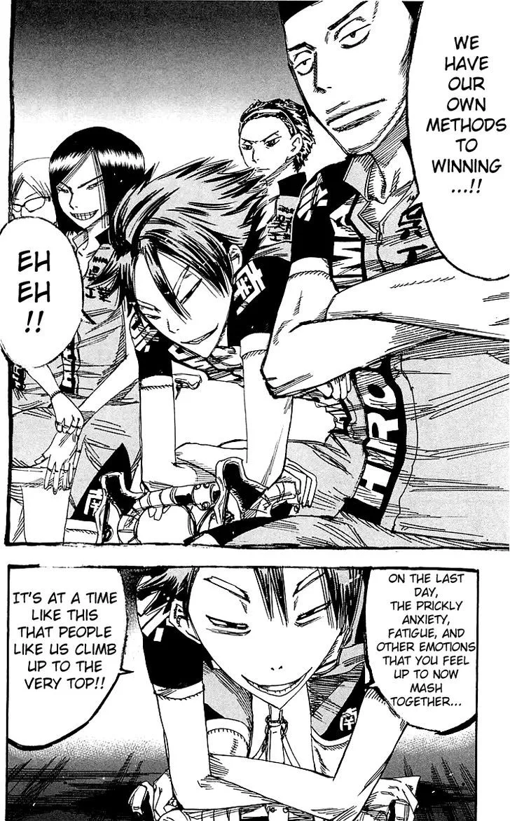 Yowamushi Pedal Chapter 159 page 18