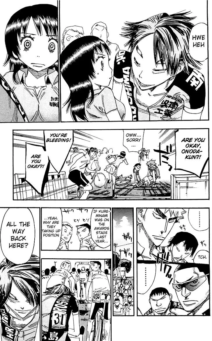 Yowamushi Pedal Chapter 159 page 17