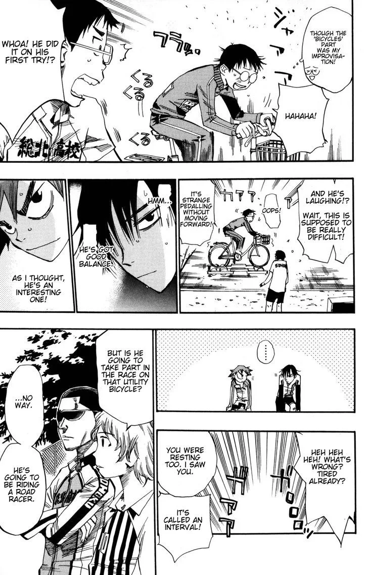 Yowamushi Pedal Chapter 16 page 17