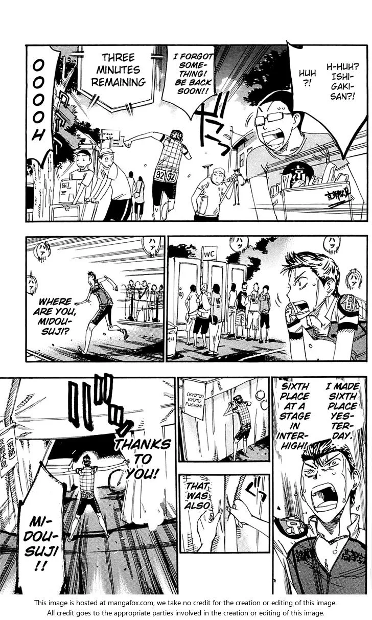Yowamushi Pedal Chapter 160 page 6