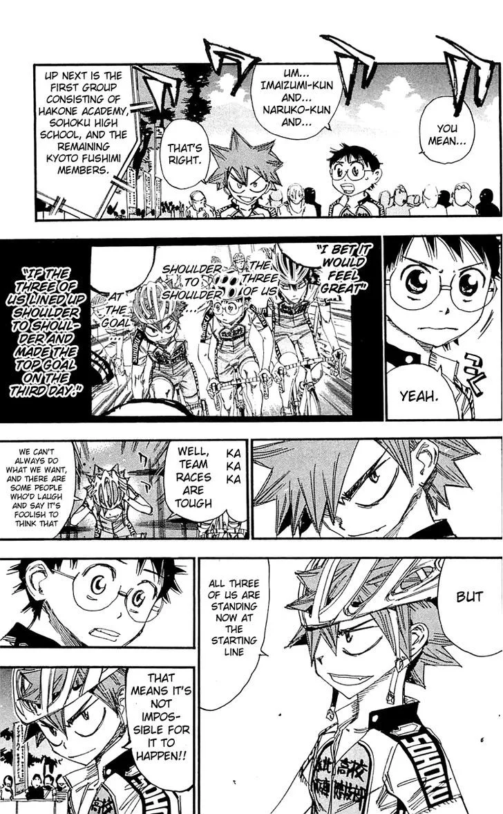 Yowamushi Pedal Chapter 161 page 6
