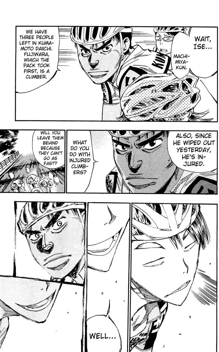Yowamushi Pedal Chapter 162 page 14