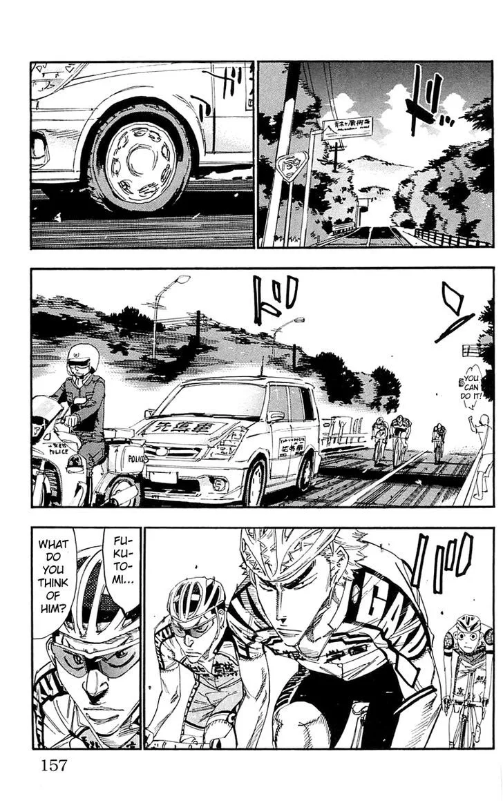 Yowamushi Pedal Chapter 162 page 8