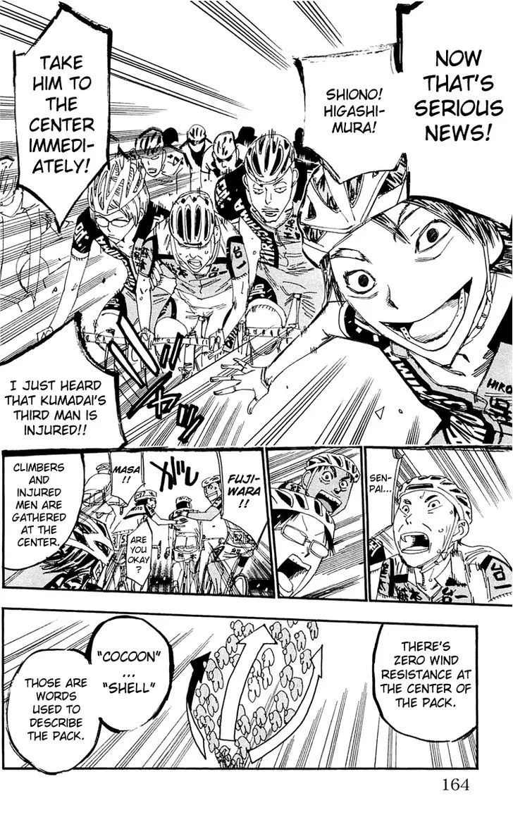 Yowamushi Pedal Chapter 162 page 15