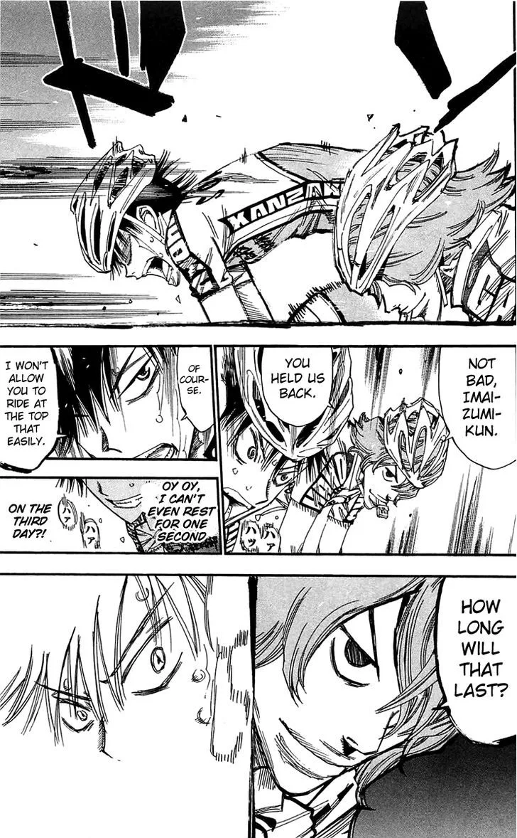 Yowamushi Pedal Chapter 163 page 11
