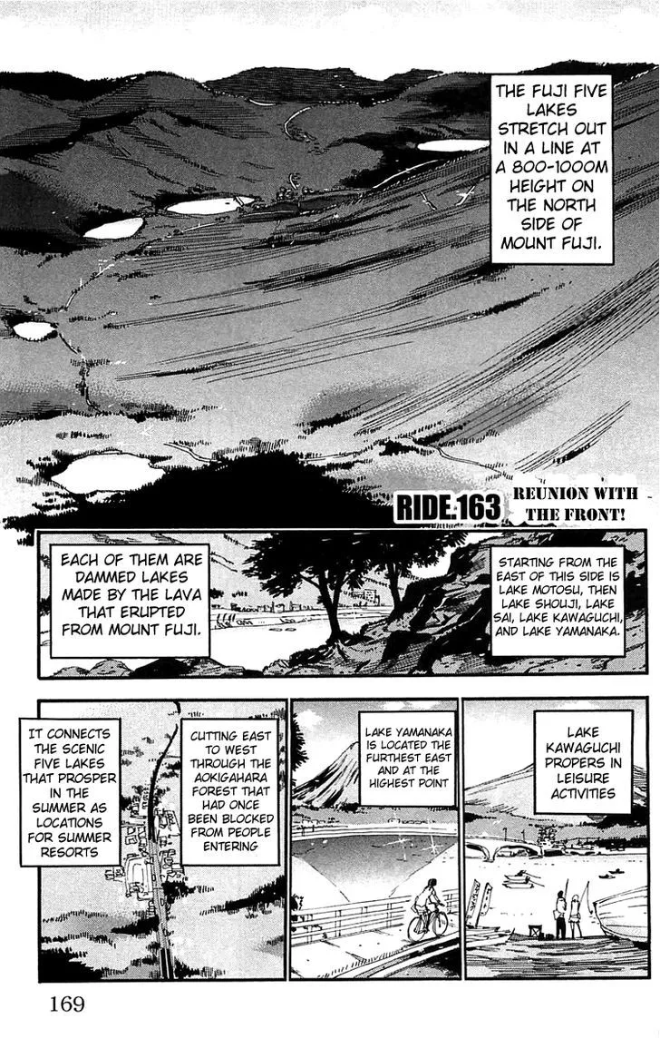 Yowamushi Pedal Chapter 163 page 1