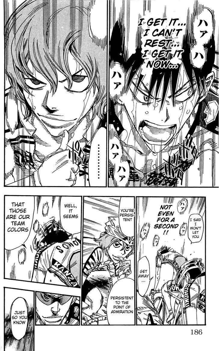 Yowamushi Pedal Chapter 163 page 13