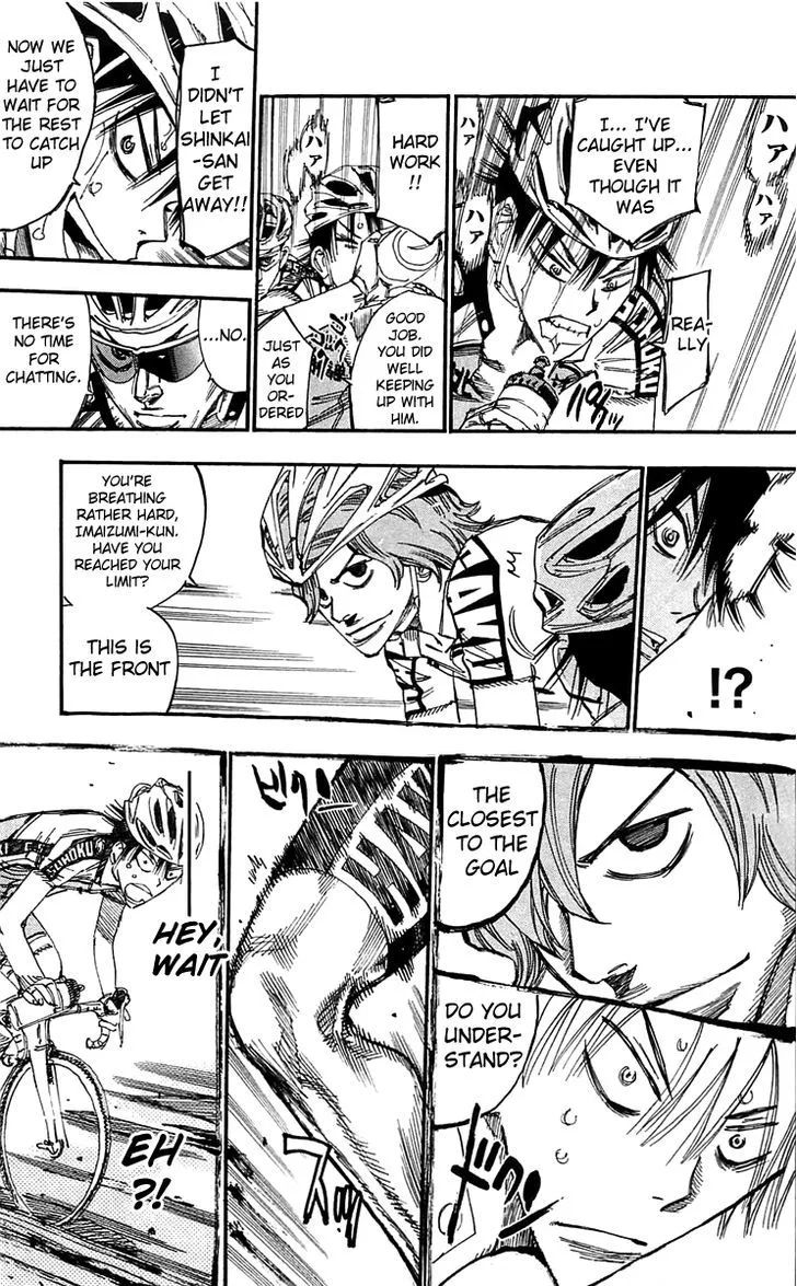 Yowamushi Pedal Chapter 163 page 7