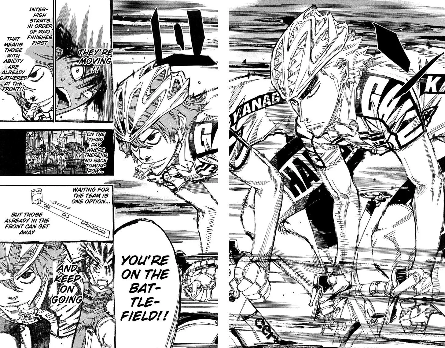 Yowamushi Pedal Chapter 163 page 8
