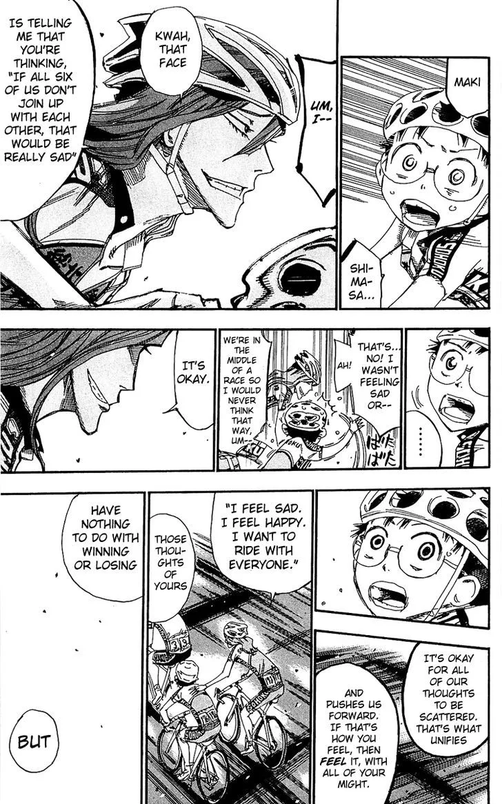 Yowamushi Pedal Chapter 164 page 14