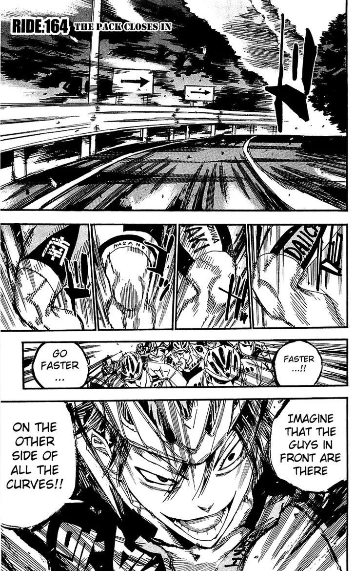 Yowamushi Pedal Chapter 164 page 2