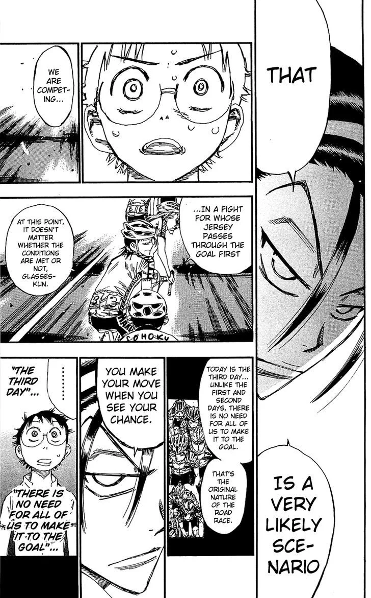 Yowamushi Pedal Chapter 164 page 7