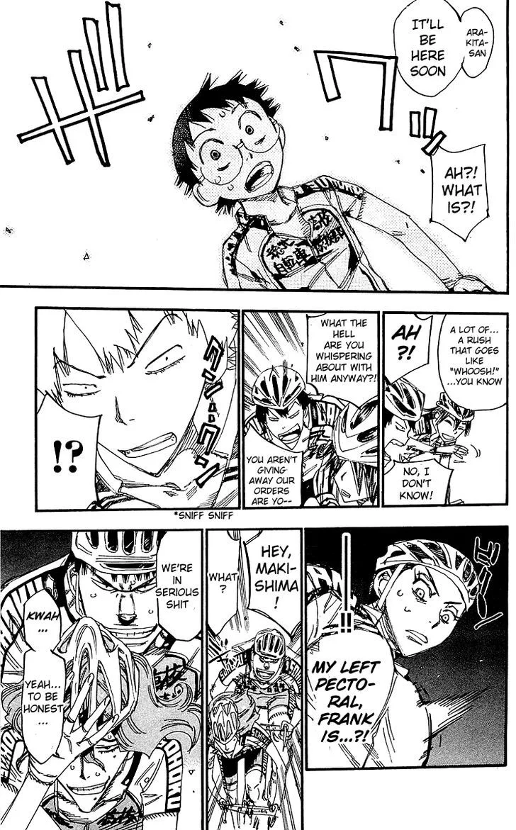 Yowamushi Pedal Chapter 165 page 8