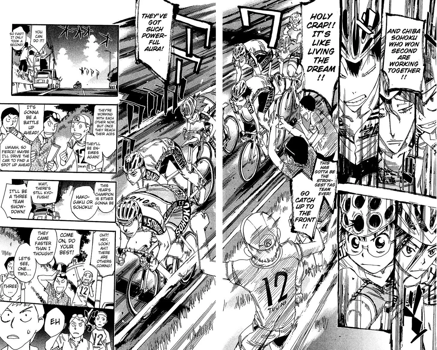 Yowamushi Pedal Chapter 165 page 4