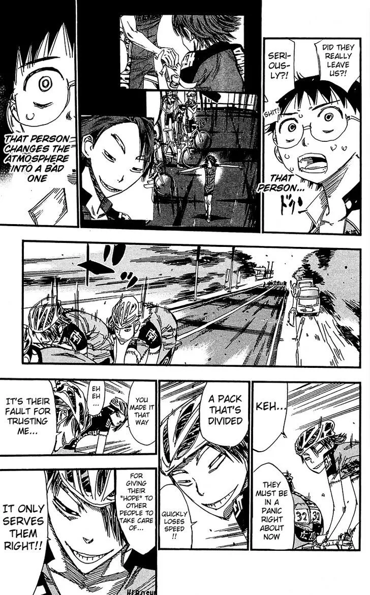 Yowamushi Pedal Chapter 166 page 10