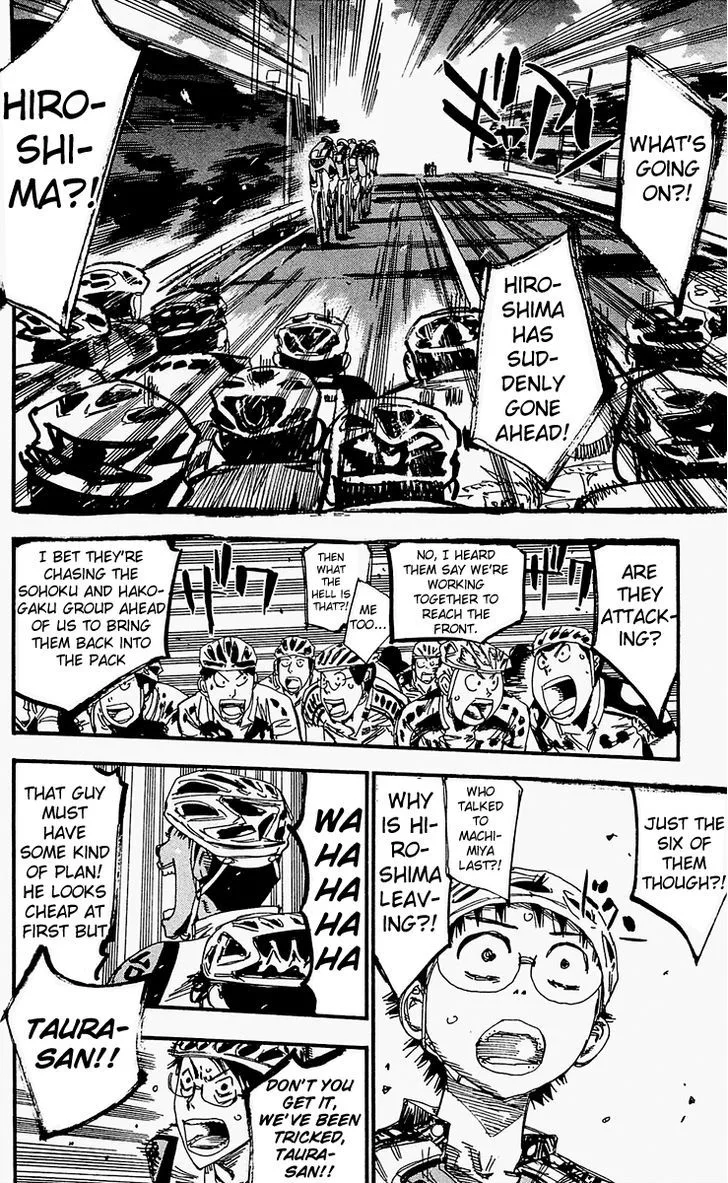 Yowamushi Pedal Chapter 166 page 7