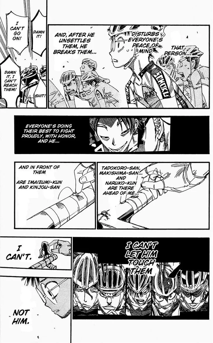 Yowamushi Pedal Chapter 166 page 14