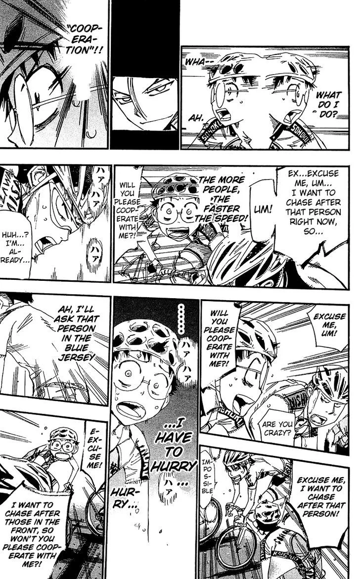 Yowamushi Pedal Chapter 166 page 16
