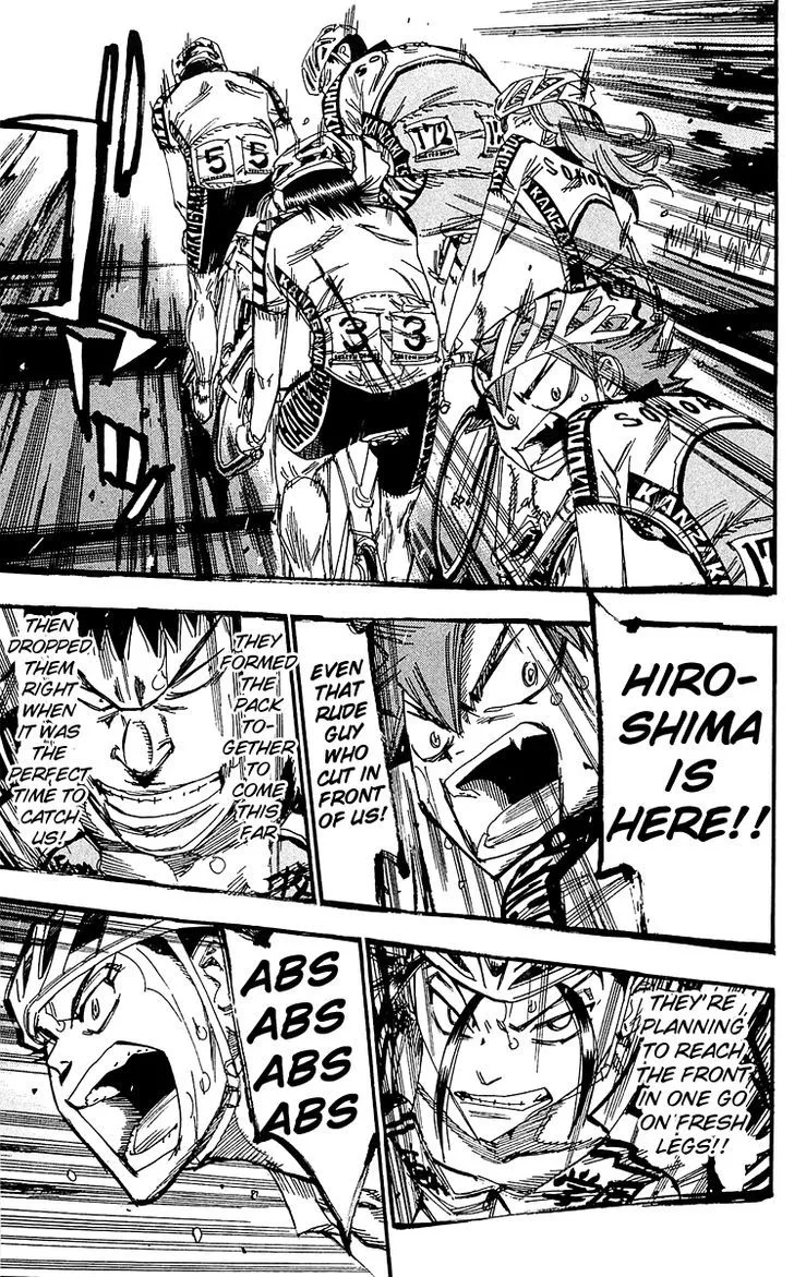 Yowamushi Pedal Chapter 166 page 12